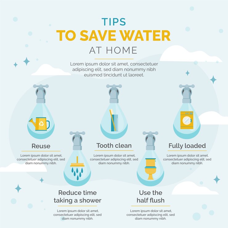 how to save water