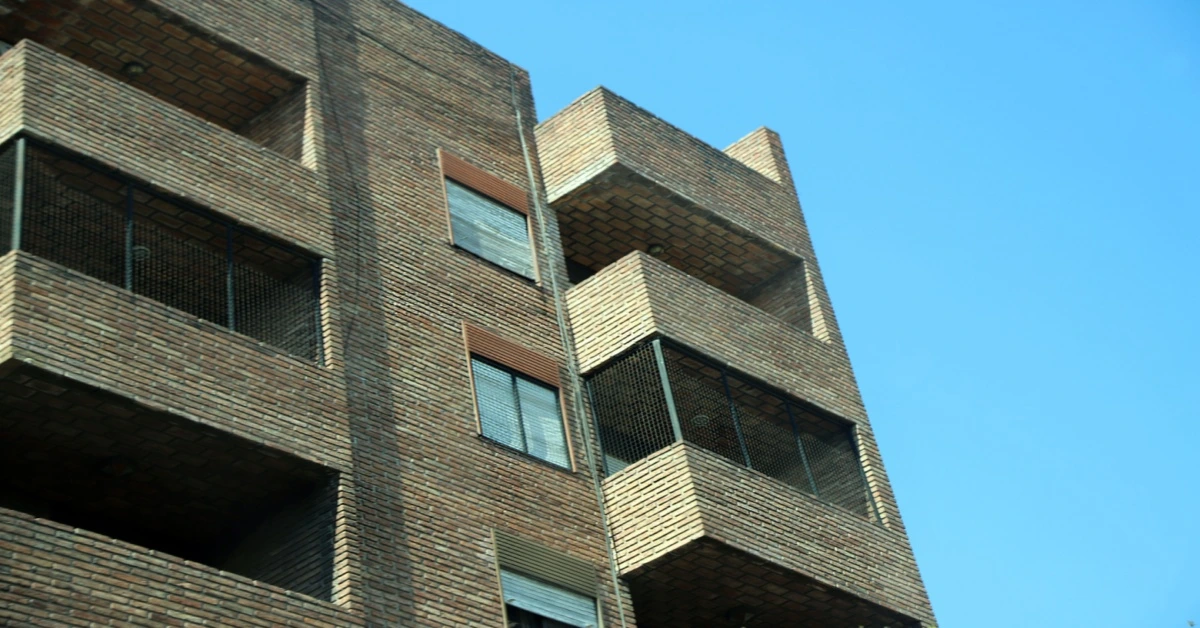 The duct area in the apartment is crucial to your building's ventilation system.